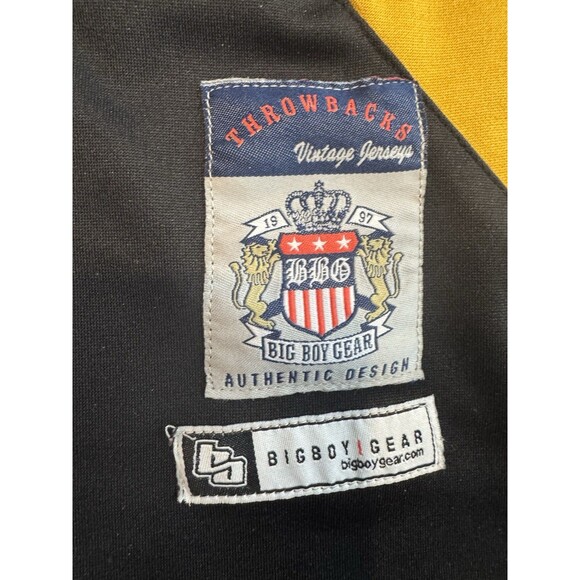 ASU Hornets Big Boy Gear Jersey Size 4XL #67 Black And Yellow Throwbacks Jersey - Picture 3 of 5